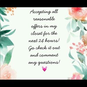 Go check out my closet! Doing a shipment tomorrow!